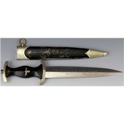 WWII GERMAN SS DAGGER RZM