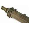Image 4 : ANTIQUE ORNATE BRASS LANTAKA CANNON