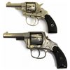Image 2 : TWO HOPKINS & ALLEN XL DOUBLE ACTION REVOLVERS