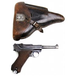 WWII GERMAN S/42 CODED 1938 DATED P-08 LUGER