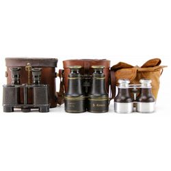 VINTAGE BINOCULARS LOT