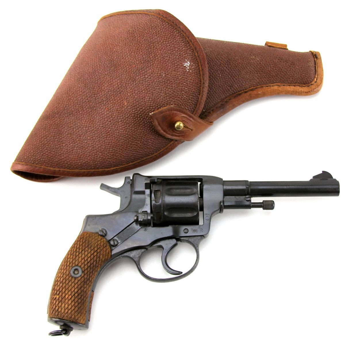 SOVIET NAGANT M1895 REVOLVER WITH HOLSTER