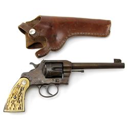 COLT OFFICERS MODEL D A .38 REVOLVER 1950