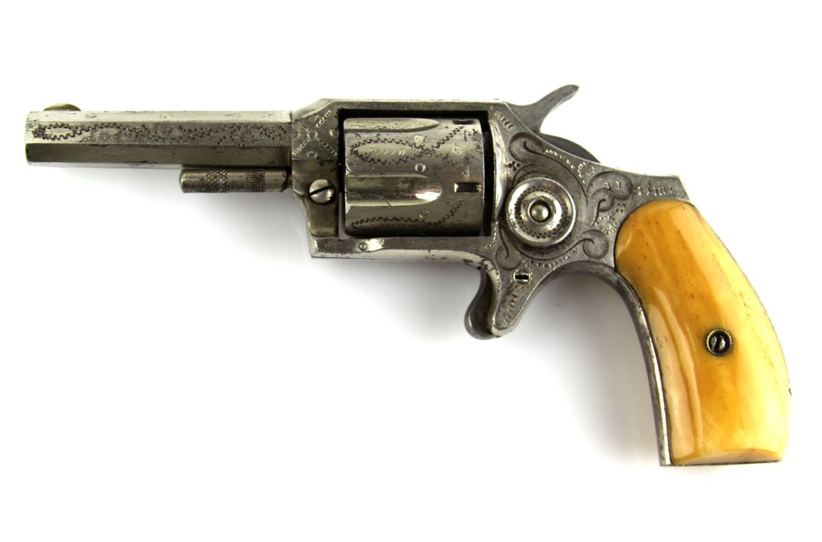 LEE ARMS RED JACKET NO 4 REVOLVER .32 RIMFIRE