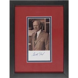 Herbert Hoover and Gerald Ford