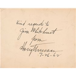 Harry S. Truman