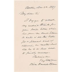 Oliver Wendell Holmes, Sr