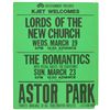 Image 1 : Lords of the New Church and the Romantics