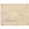 Image 1 : Gertie the Dinosaur production drawing from Gertie the Dinosaur