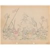 Image 1 : Mickey Mouse production drawing from Ye Olden Days