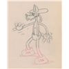 Image 2 : Goofy production drawing from Mickey’s Fire Brigade