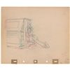 Image 1 : Goofy and Piano production drawing from Moving Day
