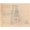 Image 2 : Goofy and Piano production drawing from Moving Day