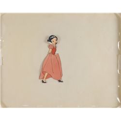 Early Snow White production cel from Snow White and the Seven Dwarfs