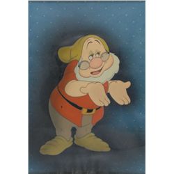 Doc production cel from Snow White and the Seven Dwarfs