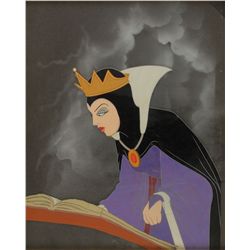 The Evil Queen production cel from Snow White and the Seven Dwarfs