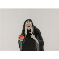 Wicked Witch production cel from Snow White and the Seven Dwarfs