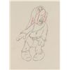 Image 2 : Sneezy production drawing from Snow White and the Seven Dwarfs