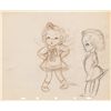 Image 1 : Shirley Temple concept drawing by T. Hee from The Autograph Hound