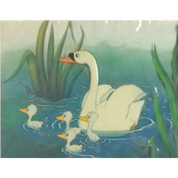 Ugly Duckling and Family production cel from The Ugly Duckling