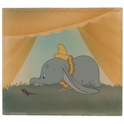 Dumbo and Timothy production cel from Dumbo