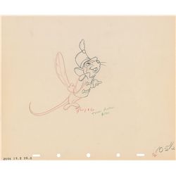 Timothy Mouse production drawing from Dumbo