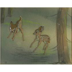 Bambi and Faline production cel from Bambi