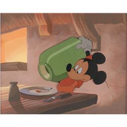 Mickey Mouse production cel from Mickey and the Beanstalk