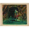 Image 1 : Alice watercolor concept storyboard by David Hall from Alice in Wonderland