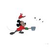 Image 1 : Mickey Mouse production cel from Pluto’s Christmas Tree