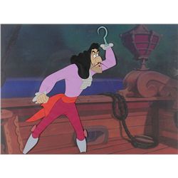 Captain Hook production cel from Peter Pan