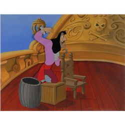 Captain Hook production cel from Peter Pan