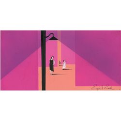 Eyvind Earle concept painting from West Side Story