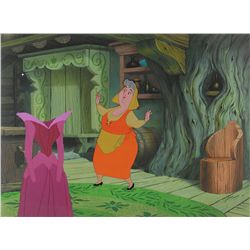 Flora production cel from Sleeping Beauty