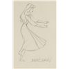 Image 2 : Briar Rose production drawing from Sleeping Beauty