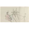 Image 1 : Maleficent pan production drawing from Sleeping Beauty