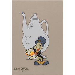 Jiminy Cricket production cel from The Mickey Mouse Club TV Show