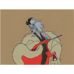 Cruella De Vil production cel from 101 Dalmatians