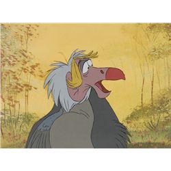 Flaps the Vulture production cel from The Jungle Book