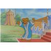 Image 1 : Prince John production cel and production background from Robin Hood