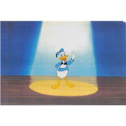 Donald Duck production cel from Careers