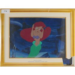 Ariel production cel from The Little Mermaid