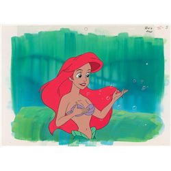 Ariel production cel and production background from The Little Mermaid TV Show