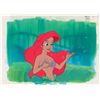 Image 1 : Ariel production cel and production background from The Little Mermaid TV Show