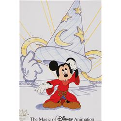 Mickey Mouse as the Sorcerer’s Apprentice ‘Hats Off’ cel