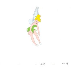 Tinker Bell production cel