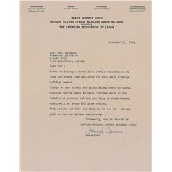 Walt Disney Employee Letters