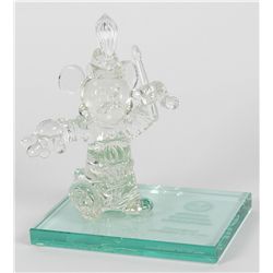 Mickey Mouse as ‘The Band Leader’ Limited Edition Glass Figurine