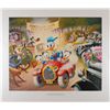 Image 1 : Carl Barks limited edition signed lithograph ‘A 1934 Belchfire Runabout’