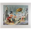 Image 1 : Carl Barks limited edition signed lithograph ‘Dubious Doings at Dismal Downs’